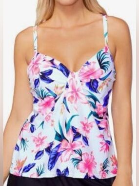 Island Escape Scorpio Underwire Tankini Top